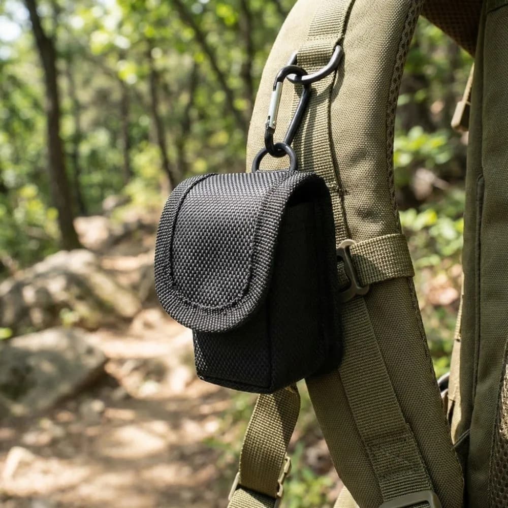 Oxford Cloth Oximeter Storage Bag Multifunctional Durable Battery Organizer Compact Portable Digital Storage Pouch Daily Carry