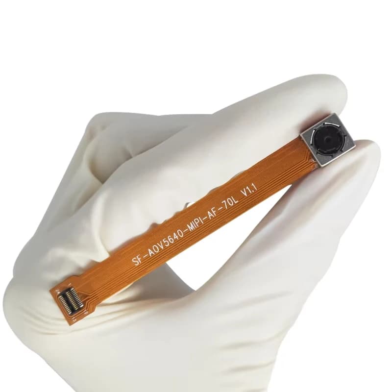 Soluzione OEM OmniVision 70MM Long FPC DFOV67 Gradi OV5640 Modulo Fotocamera MIPI 5MP con Autofocus per Raspberry Pi