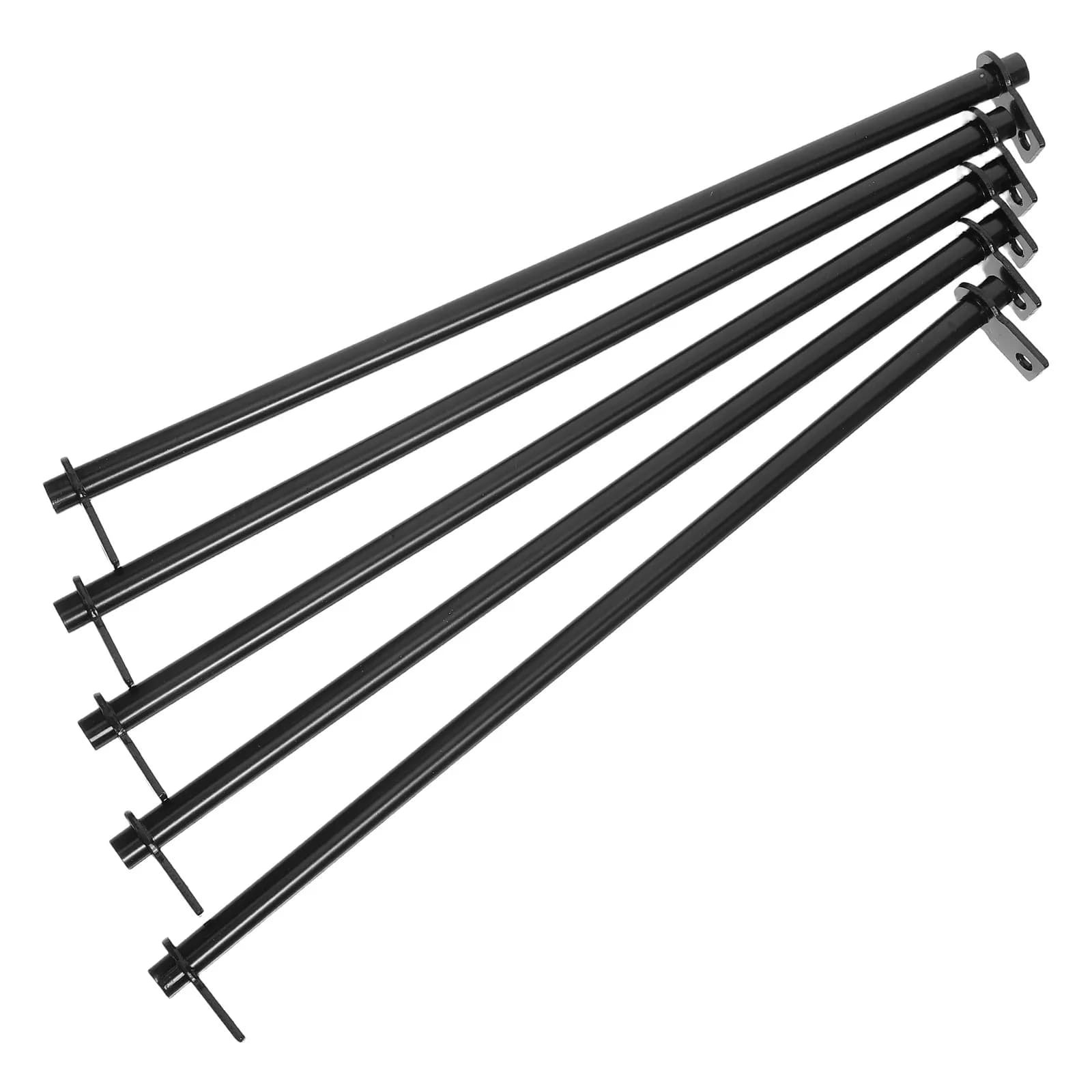 5Pcs Hanging File Folder Rails Double-End Metal Filing Cabinet Replacement Rods Desk Drawer Organizer Bars for Document
