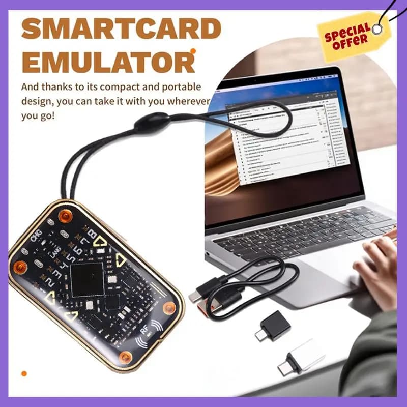 -A96Z Emulatore lettore chip intelligente Chameleon Ultra V2.0 RFID + portachiavi 6Xuid 125Khz 13,56Mhz Decodifica scheda Duplicatore NFC