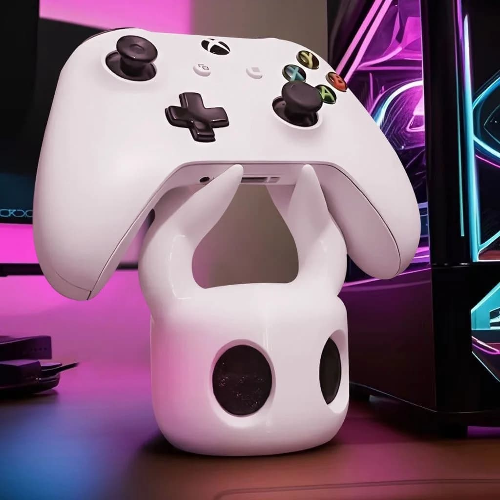 Supporto per Cuffie da Gaming 3D Hollow Knight, Stand da Scrivania Universale per Cuffie, Supporto Espositivo e Ornamentale