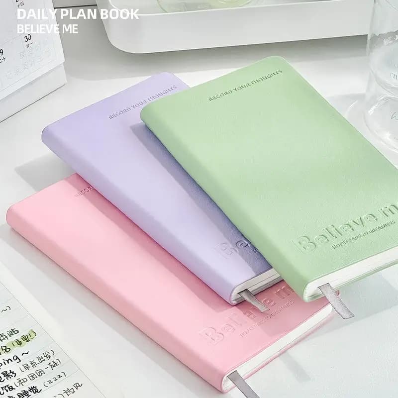 Agenda giornaliera Notebook portatile Blocco note per studenti Agenda settimanale giornaliera Planner Notebook Cancelleria Ritorno a scuola