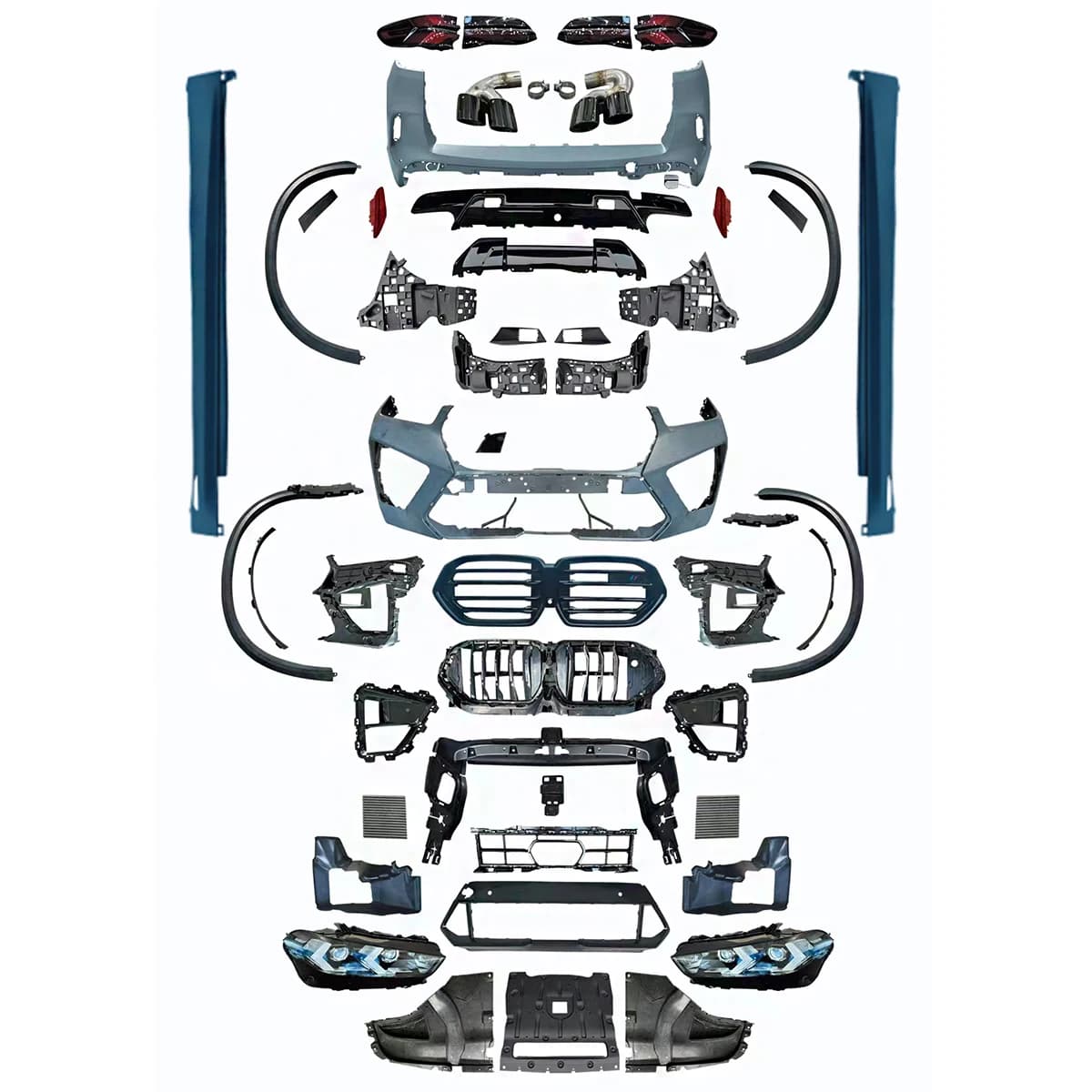 Parti Auto ad Alte Prestazioni, Kit Carrozzeria per X5 G05 2019-2022, Aggiornamento al Modello X5M F95 LCI 2024