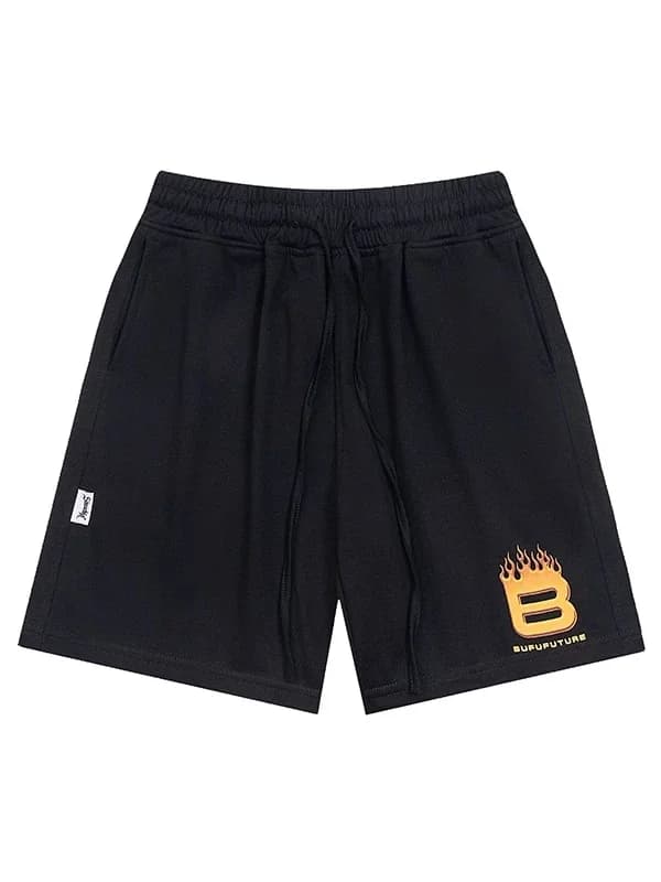 Pantaloncini da uomo taglie forti, estivi, sottili, larghi, casual, alla moda, a cinque punte, sportivi, a gamba dritta, elasticizzati