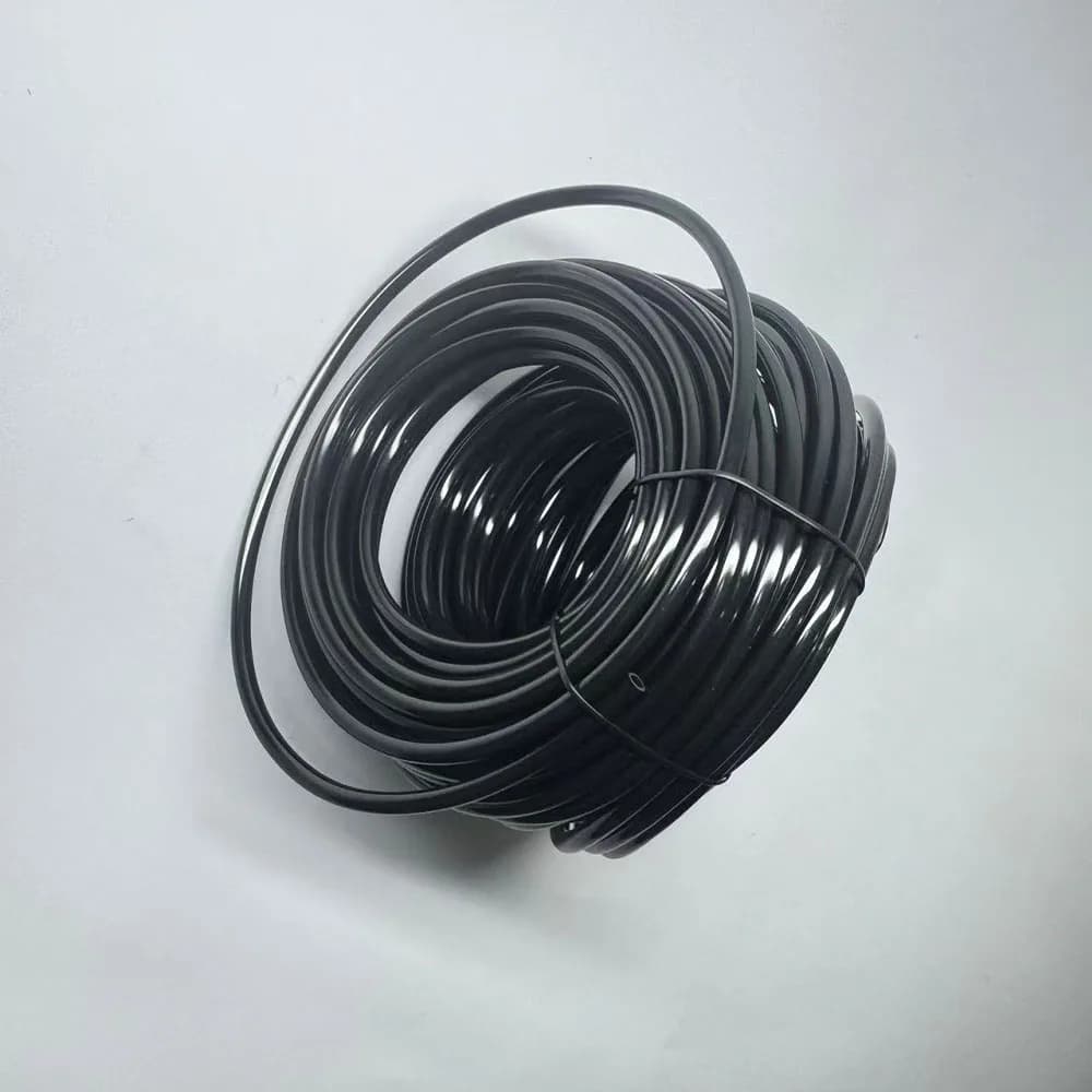 Tubo per Irrigazione da Giardino 4/7mm in PVC, Tubo Microirrigazione 1/4'' per Sistema a Goccia, Tubo Sprinkler per Serra e Bonsai