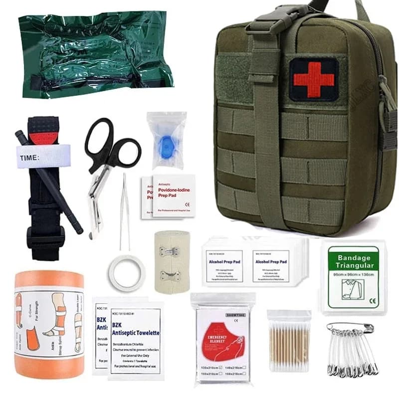 Kit di pronto soccorso Custodia IFAK da campeggio con Molle, custodia IFAK di sopravvivenza EDC per kit da campeggio, escursionismo e pesca all'aperto