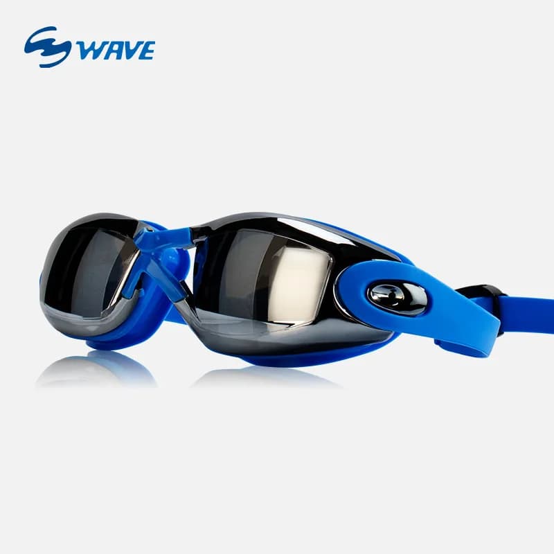 Unisex Beach Eyewear UV Protection, Professional Adjustable Swimming Glasses Waterproof for Surfing and Diving