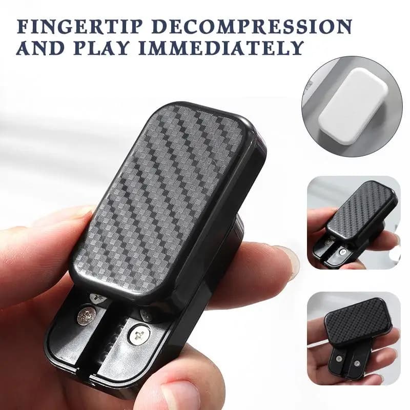 Fidget Slider Giroscopio da Dito EDC, Giocattolo Antistress per Autismo ADHD OCD Ansia, Giocattolo Fidget Girevole per Bambini e Adulti