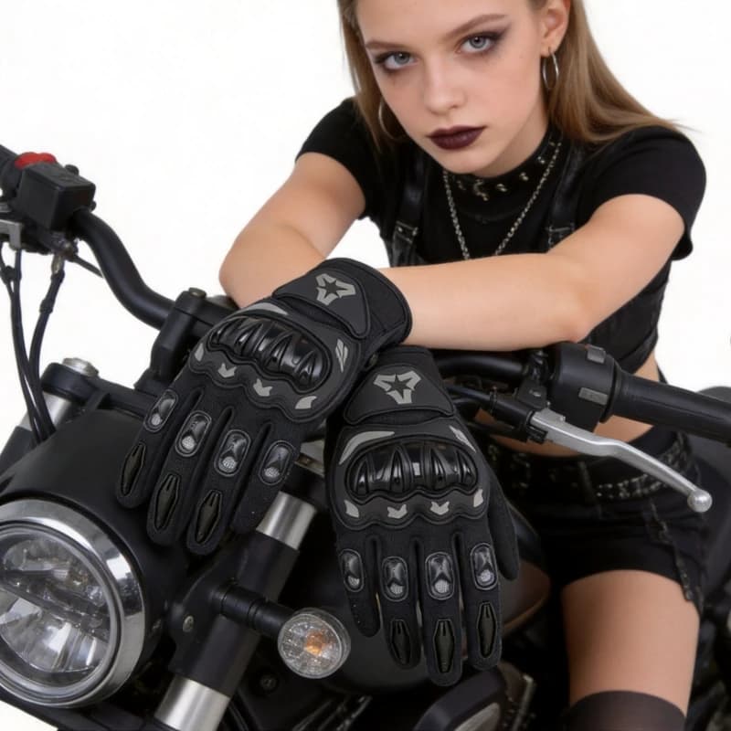 Summer Unisex Hard Knuckle Touch Screen Motorcycle Gloves Motocross Motorbike Moto Biker Gear Accessories Gloves M-XXL