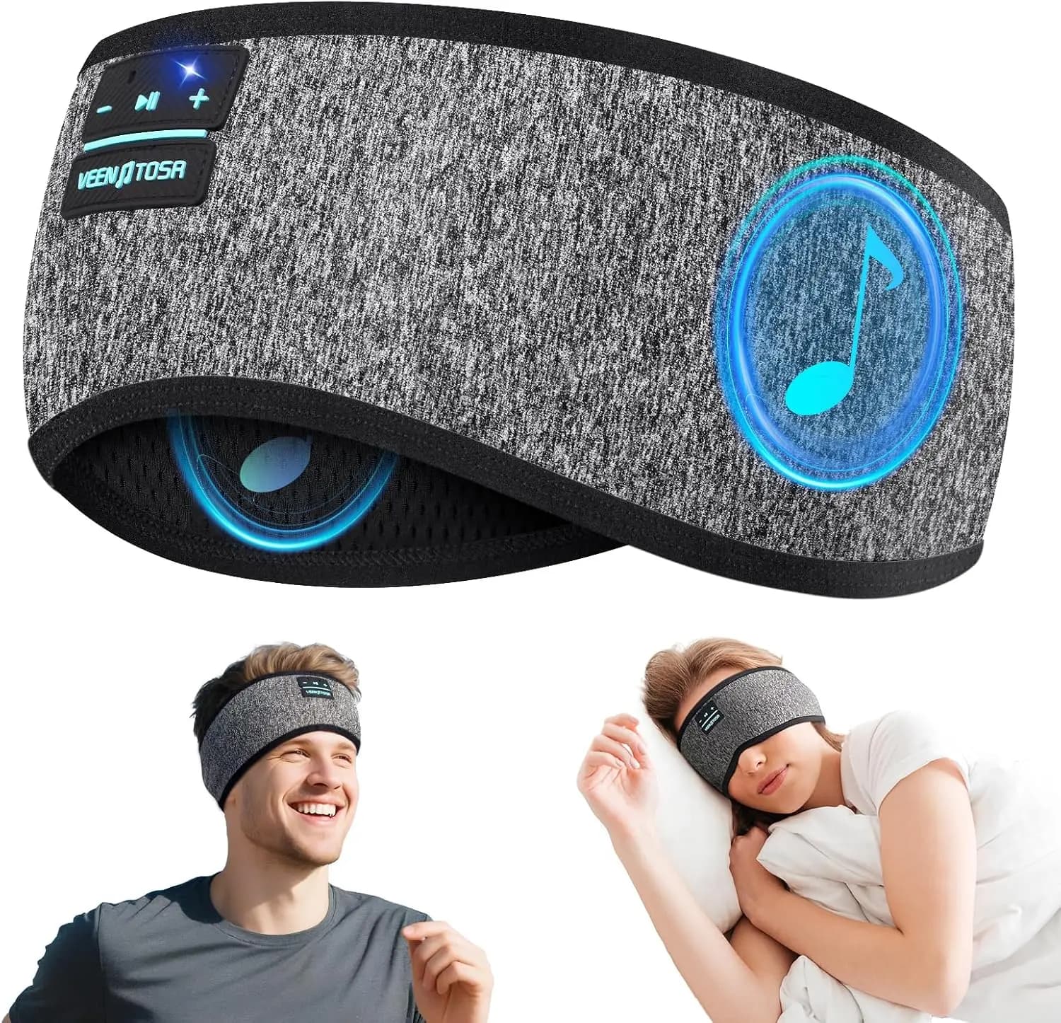 Bluetooth Sport Elastic Wireless Headphones Elastic Wireless Headphones Music Eye Mask Bluetooth Wireless Headset