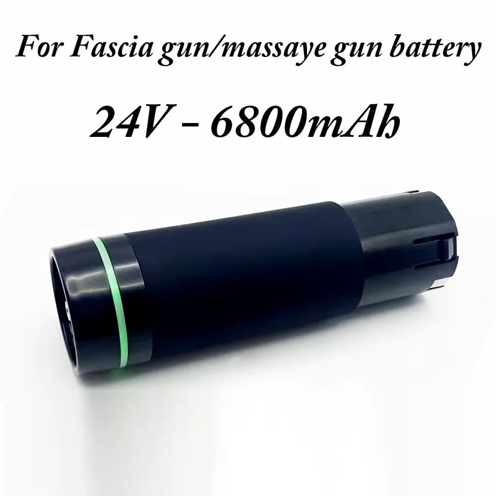 Original 24V 6800mAh Rechargeable Lithium-ion Battery Suitable for Massage Gun Upgraded Battery Fascia Gun Accessories
