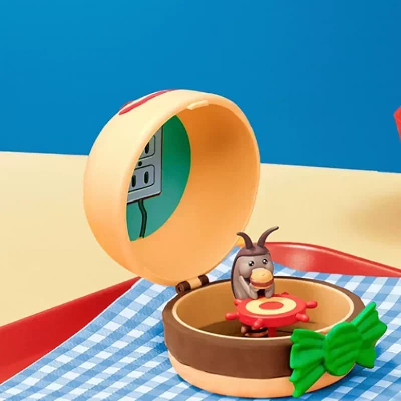 POPMART SponSeBob Krabby Patty Bestsellers Series Blind Box Guess Bag Mystery Box Toys Doll Anime Figure Ornaments Collection