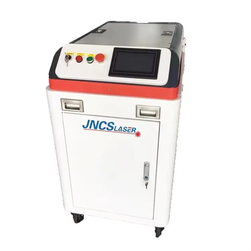 High Power 500W Rust Paint Oil Pulse Fiber Laser Cleaning Machine for Mold Auto Parts Cleaning