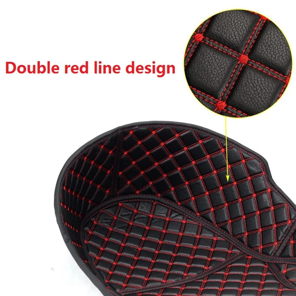 AEF6-Fodera protettiva per bagagliaio posteriore per moto per Yamaha X-Max 300 Xmax 250 400 Sedile Secchio Pad Scatola di immagazzinaggio Tappetino Accessori