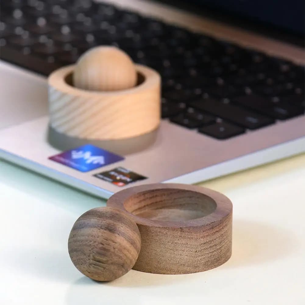 Wooden Essential Oil Diffuser Round Ball Aromatherapy Diffuser for Home Office Bedroom Car Wardrobe Yoga Hall SPA