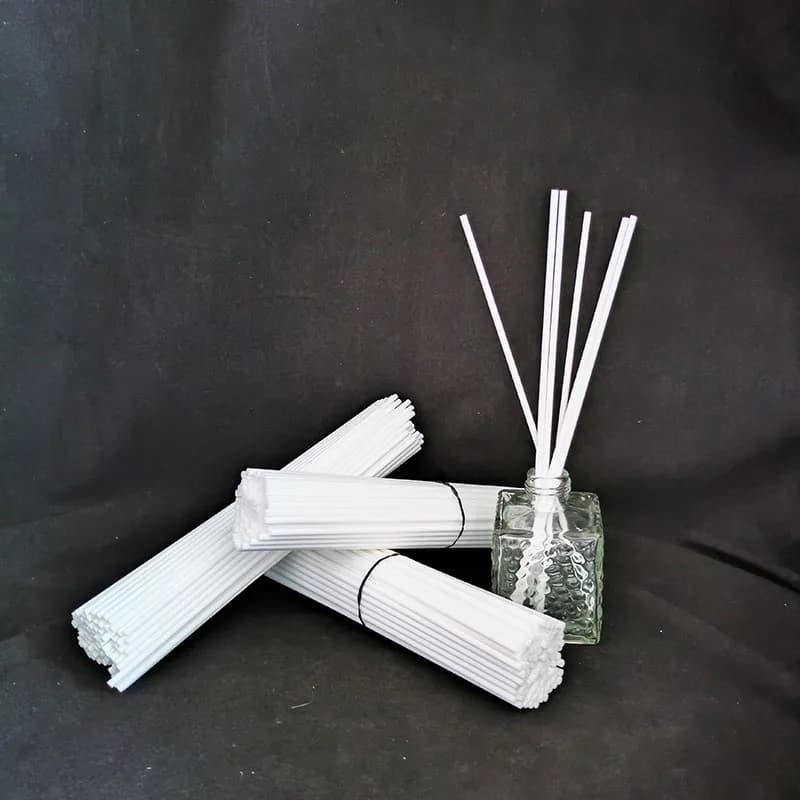 Bastoncini per aromaterapia da 10/50 pezzi, bastoncini diffusori, strisce diffuse di fragranze nere, di lunga durata, adatti per uso interno in bagno