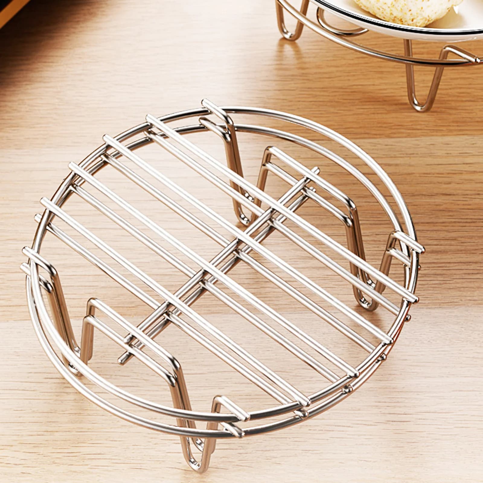 1 pcs Round Steam Baking Cream Multipurpose Anti-rust Steam Cooking Cream suitable for air/sprinkle/pressure fryer
