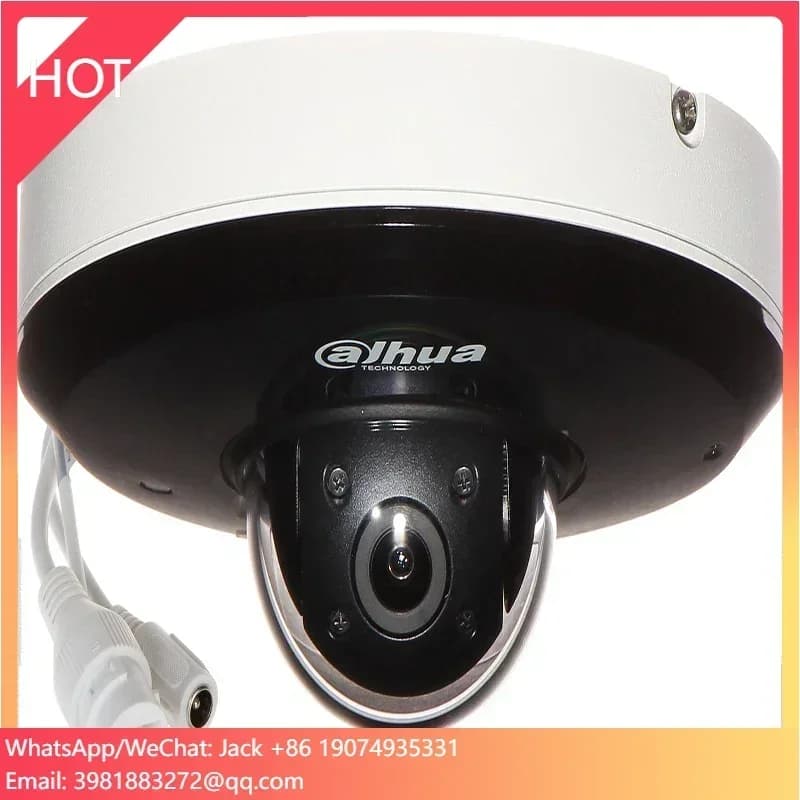 Telecamera di Sicurezza CCTV 4MP 4x Starlight IR PTZ Wi-Fi IP66 SD1A404XB-GNR Telecamera Fisheye