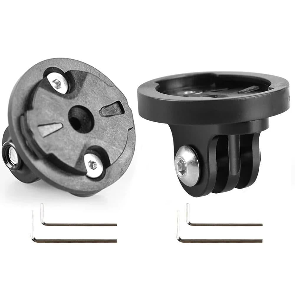 Camera Light Adapter Stable Base for Bicycle Computer Support Front Light Brace for Cycling Camera Support for Garmin Edge interface