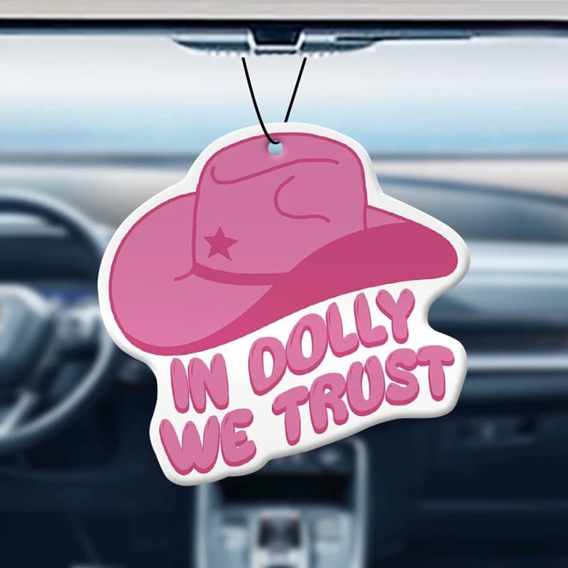 We trust the Cowboy Hat Design. We trust in the fragrance of Dolly Freesia and English Pear (International Endurance). Perfume for Auto Unisex and Deodorant for Non-Toxic Environments | Natural Essential Oils and Pastillas for Aromatherapy (Noroali/Pompelmo/Cedro) | Suspended and Usable Type As Clip for Ventilation | Long-lasting fragrance for 60-90 Days | Deodorize and purify air | Suitable for use in cars, houses, closets and bathrooms.