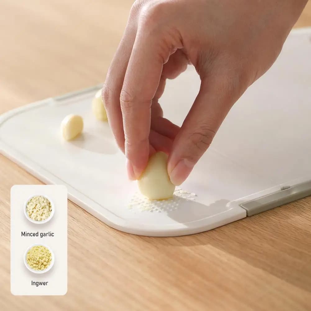 Tagliere Pieghevole, Resistente ai Segni del Coltello, Portatile, Doppio Lato Antiscivolo, per Cucina, Campeggio e Viaggi