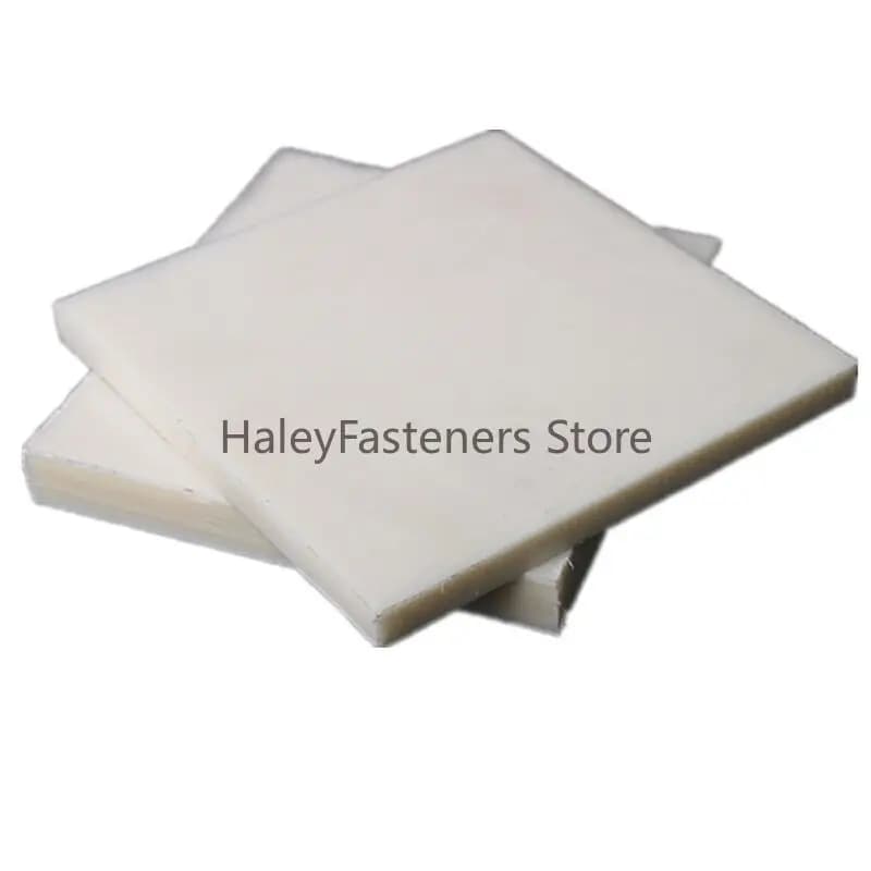 Piastra in poliammide Foglio PA Colore bianco Pannello in nylon Stampo Stampo Plancia Materiale isolante Strumento fai da te Plastica ad alta resistenza Tutte le dimensioni