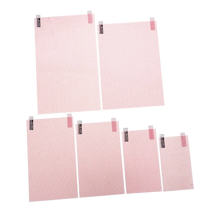 2PCS Pellicola protettiva universale per schermo da 5" 6" 7" 8" 9" 10" 11" 12" per telefono, tablet, protezione per schermo GPS