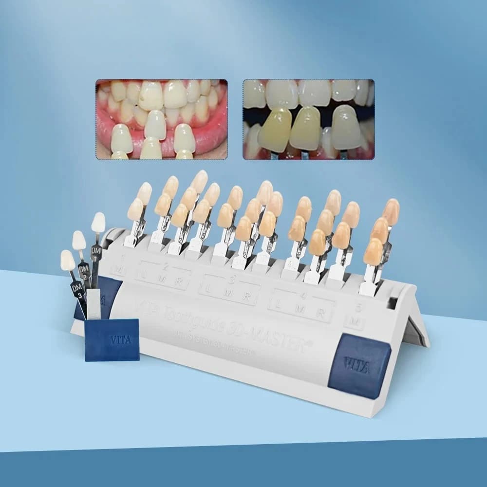 Guide Colors Premium Life 3D Master Lab for Teeth Whitening, 29 Tonaility, Color Plate for Comparison, Best Tool