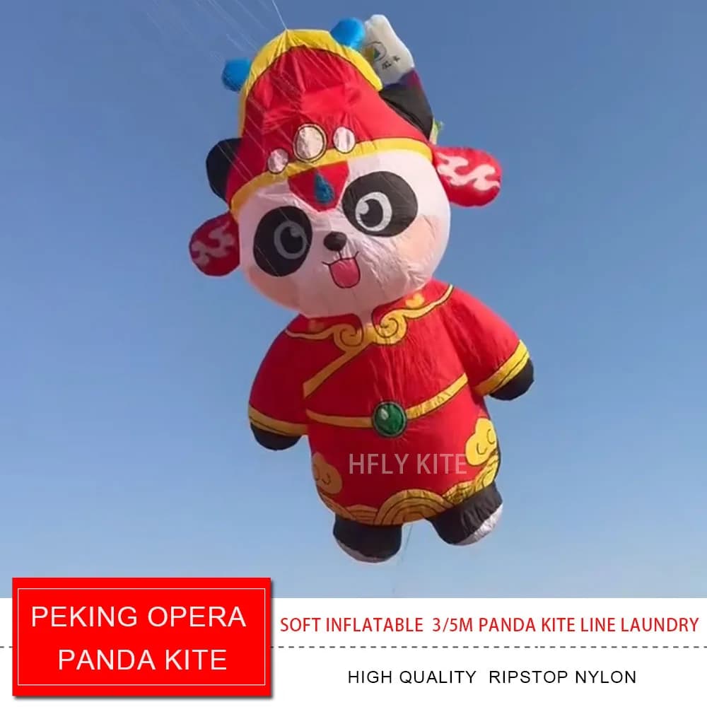 HFLY New Arrival Soft Inflatable 3.5m/5m Cartoon Aquilone Line Laundry For Adults High Quality 40D Nylon Show Aquilone Pendant