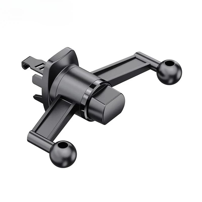 17mm Dual Ball Head Base for Car Mobile Phone Stand Air Outlets Clip Mount Universal Car Air Vent Cellphone Bracket Accessories