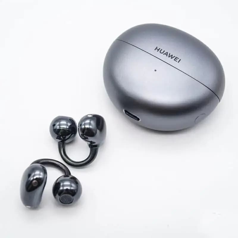 Auricolari Wireless HUAWEI FreeClip - Cuffie Bluetooth Open-Ear con Batteria a Lunga Durata, Audio AI Cristallino - Leggeri