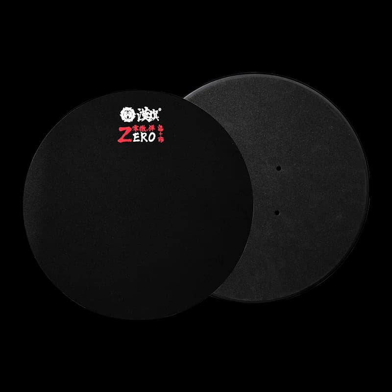 HUN Silent Drum Set 10 Inches Zero Micro-Elastic Series Drum Kit Basic Skill Practice Pad Strike Plate Zero Micro-Elastic