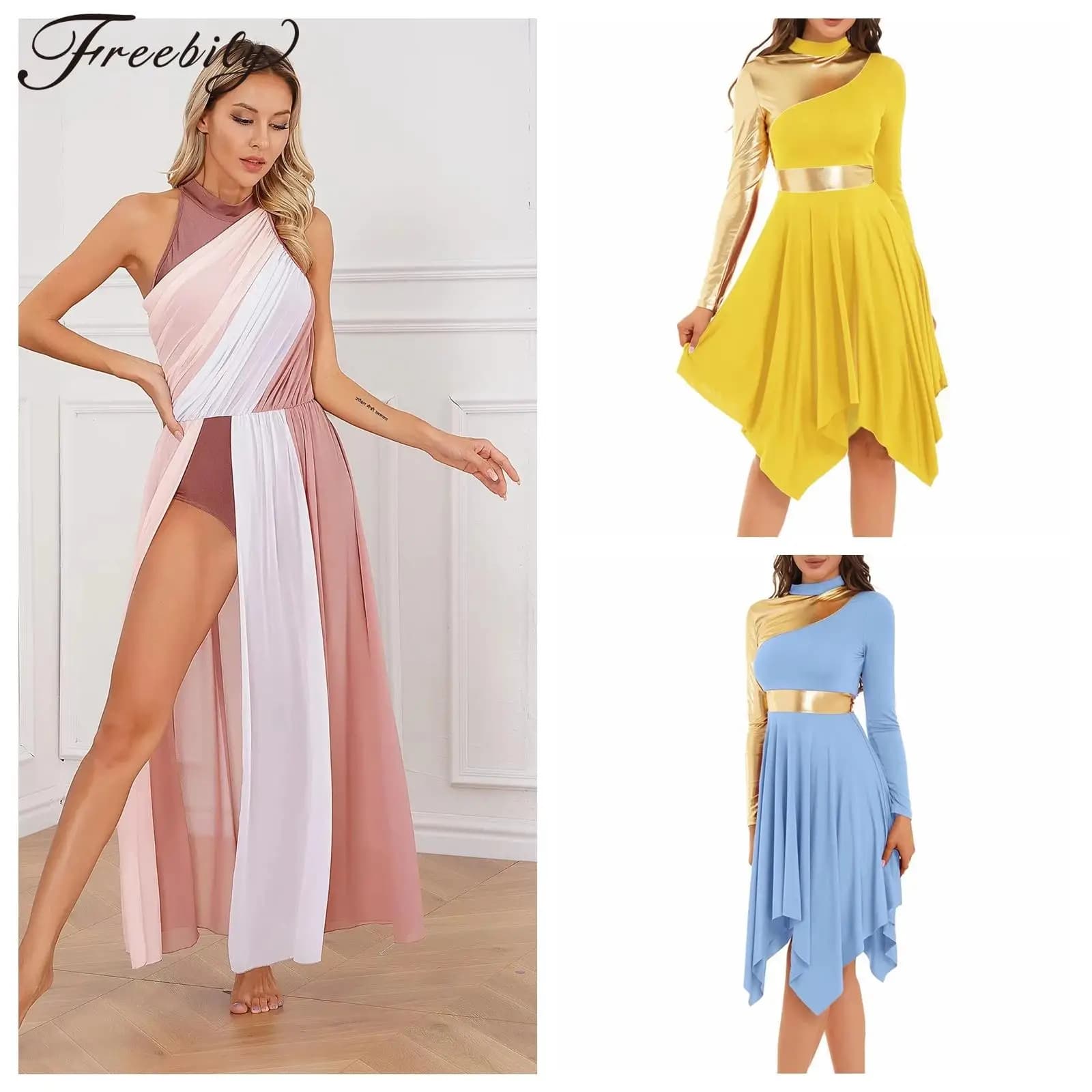 Abito da ballo liturgico per adulti, costume da spettacolo lirico per donna, abito moderno e contemporaneo, celebrazione dello spirito, abbigliamento da ballo