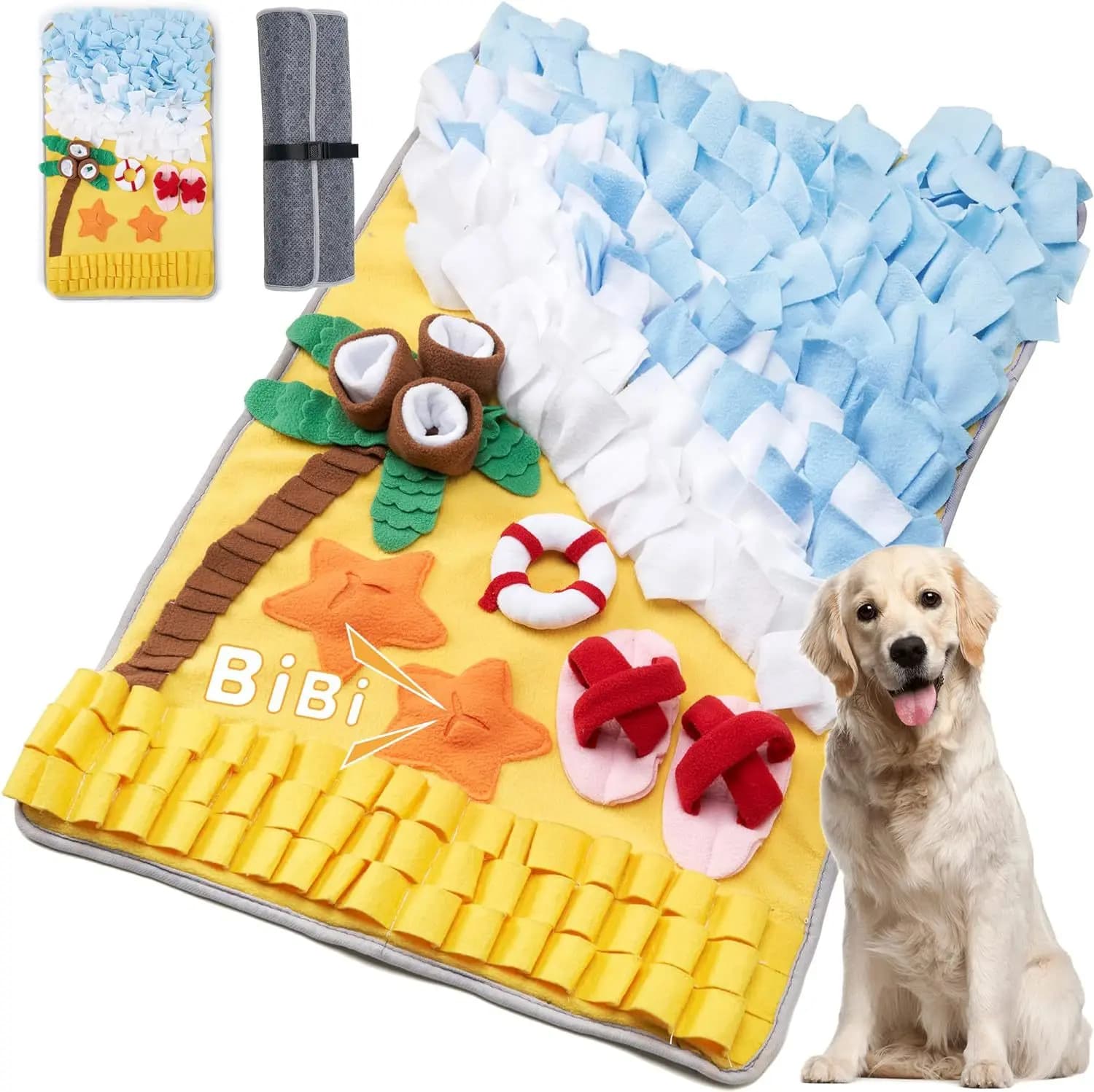 Nuovo Pet Sniffing Zerbino Addestramento Del Cane Coperta di Cibo Nascosta Anti-Affocamento Sniffing Zerbino Lento Cibo Zerbino Forniture Per Animali Domestici Giocattoli Per Cani