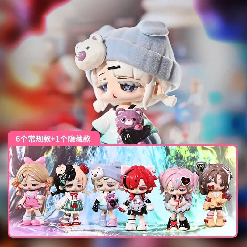MISSY Sweet sleeving Girl Series Blind Box Toys Kawaii Anime Action Figure Caixa Caja Surprise Mystery Box Dolls Girls Gift
