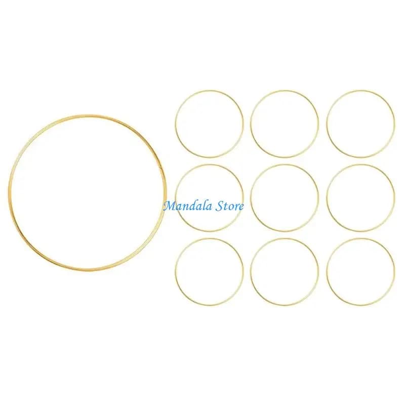 U2JC Easy Assemble Dream Catcher Craft Rings for Outdoor Garden Wedding Decoration