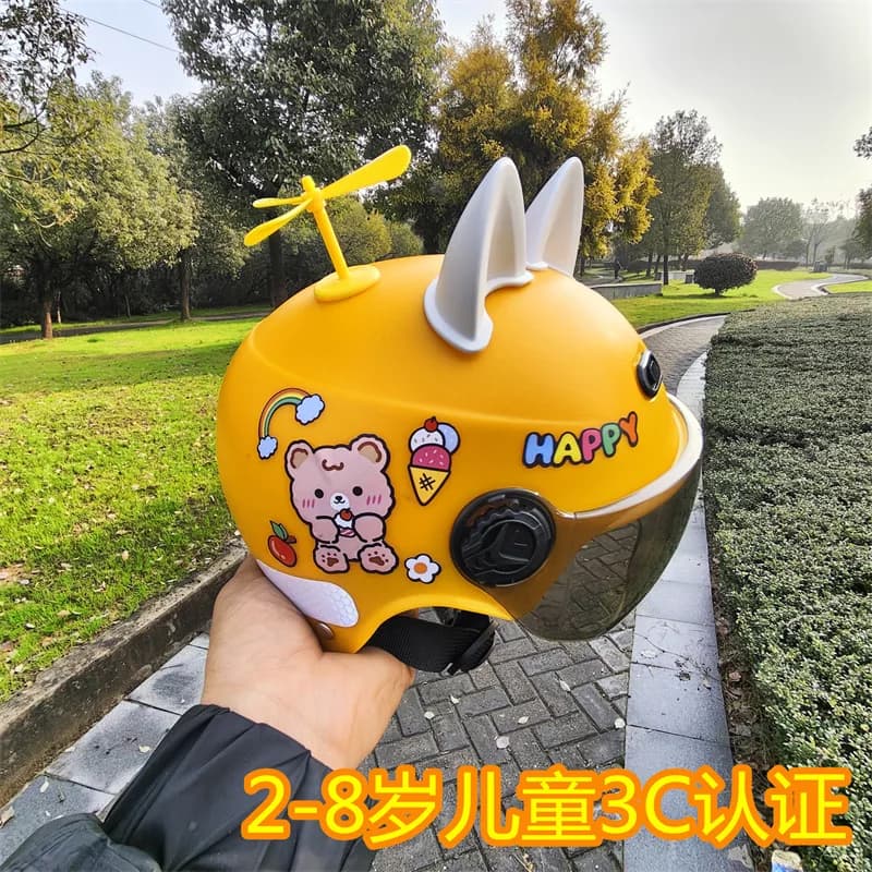 Nice cartoon Baby Bike helmet Anti-Sun protection Breathable safety helmet Moto Skateboard Bike head protection