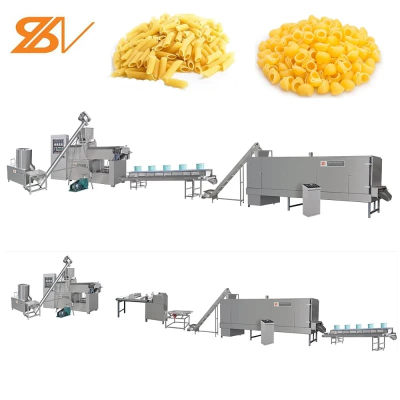 Macchina Automatica Industriale Elettrica per Pasta, Spaghetti e Maccheroni, Produzione 100-200kg all'Ora, Miglior Prezzo