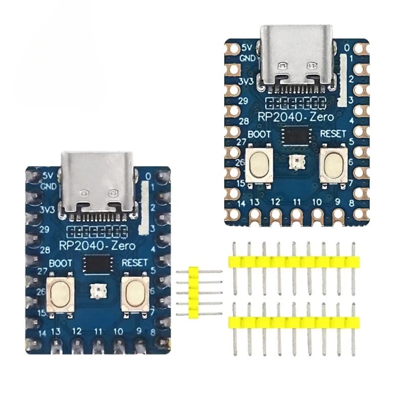 RP2040-Zero RP2040 for Raspberry Pi, PICO Microcontroller Development Card, Dual-core Processor Cortex M0+, 2MB Flash