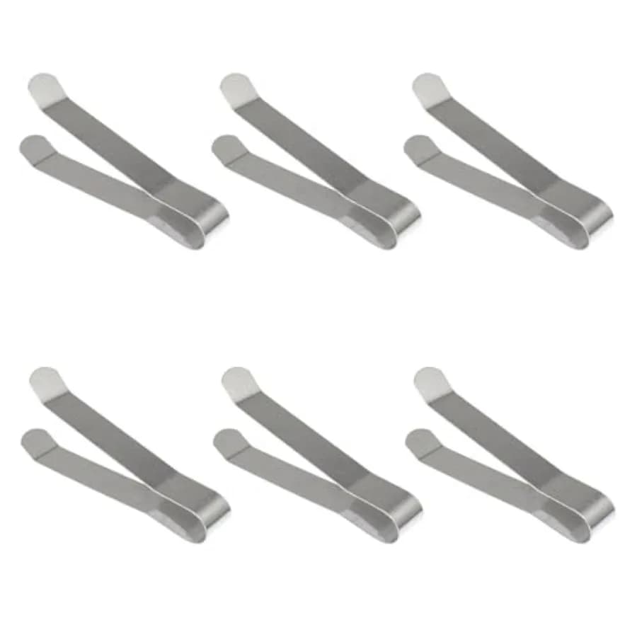 6PCS Stainless Steel Candle Wick Trimmer Cutter 11x1.5cm Aromatherapy DIY Tool Tweezers