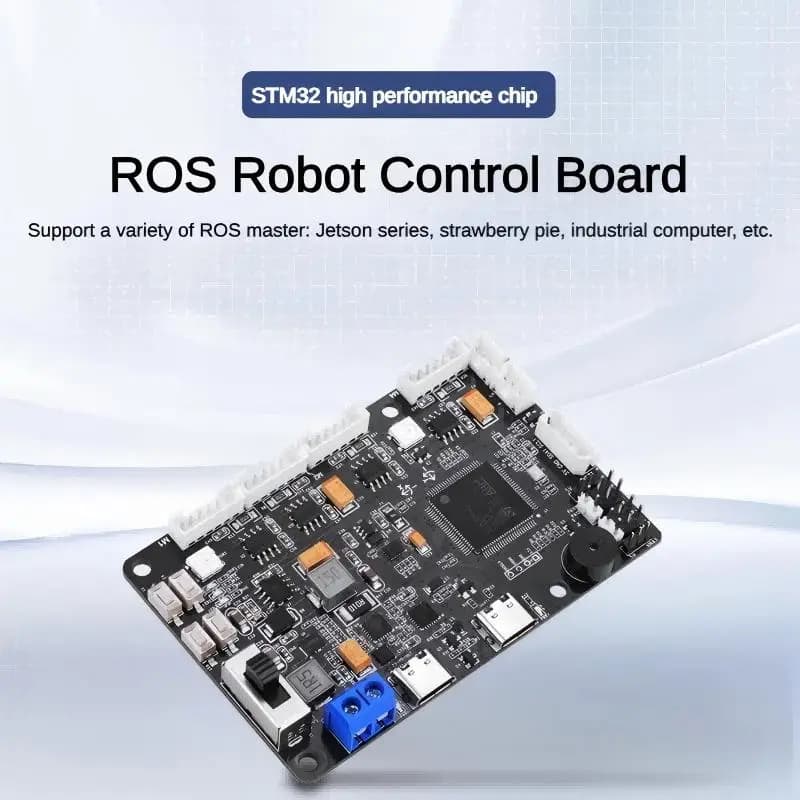 Controller Stm32 Ros Rrc Lite per Raspberry Pi 5 con protocollo di alimentazione integrato, IMU, encoder a 4 canali, porte per motori servo robot