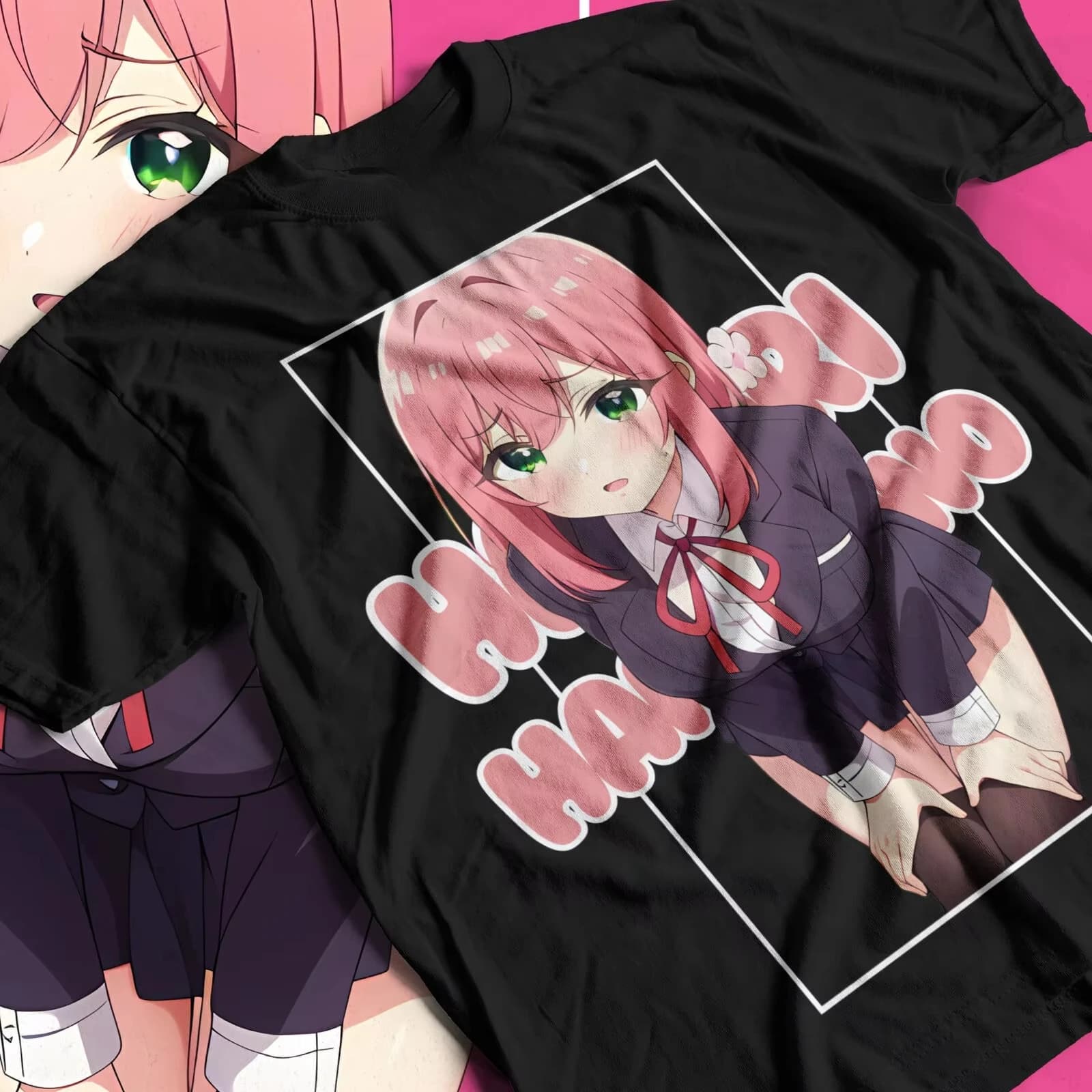 100 Girlfriends Who Really Love You Hakari Hanazono Anime T-Shirt Unisex Oversized Streetwear Cotton Short Sleeve Casual Tops