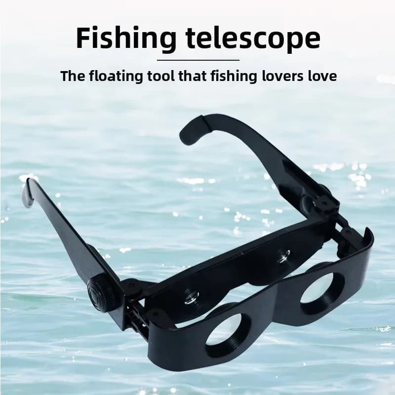 Binocolo da pesca Lenti d'ingrandimento Occhiali da pesca per visione vicina e lontana Occhiali da stagno paesaggistico Telescopio da pesca