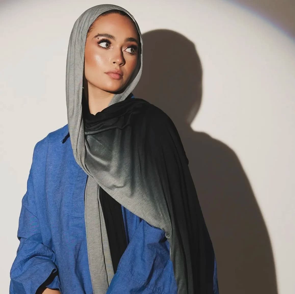 Women's Hijab Smooth Cotton Jersey Scarf High Quality Women's Scarf Wraps Head Scarf Muslim Turban islamic Bandana Eid180 * 70 cm
