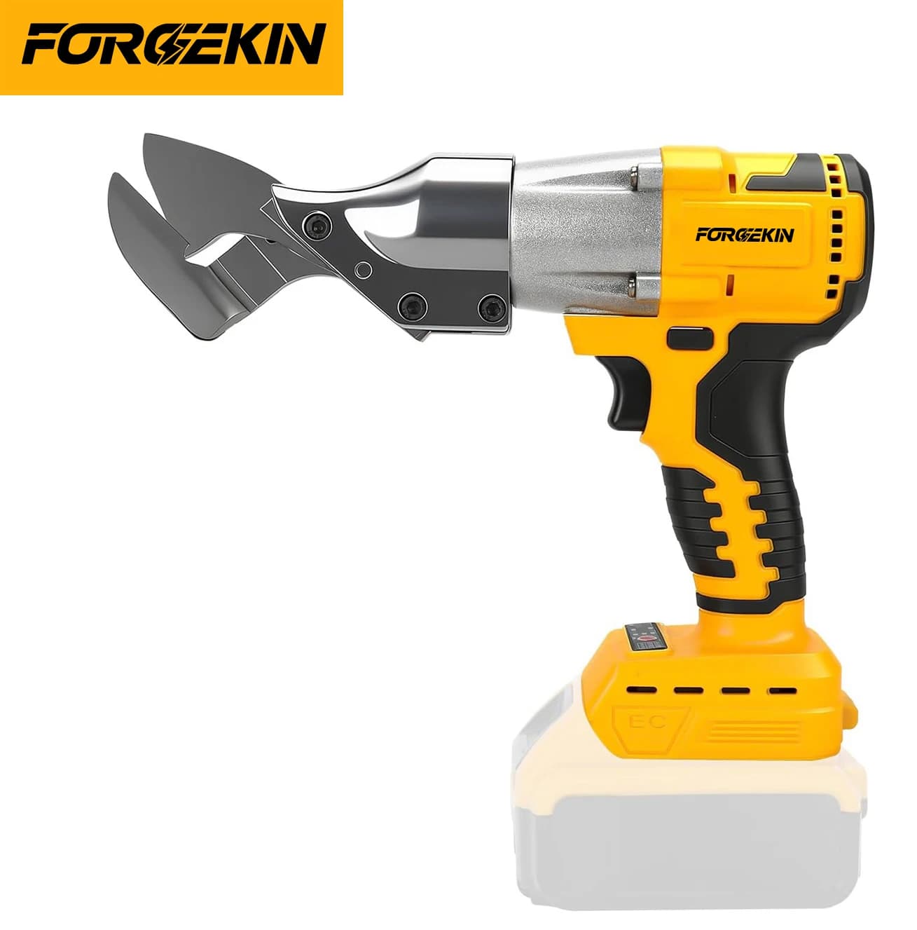 FORGEKIN Forbici Elettriche Senza Spazzole per Taglio Lamiera, Compatibili con Batteria DEWALT PIN