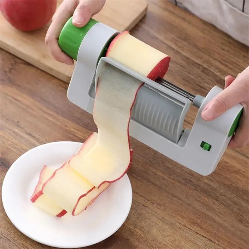 New plastic apple multifunctional slicer kitchen fruit vegetables coil knife cutter accessories for cooking gadgets for the house