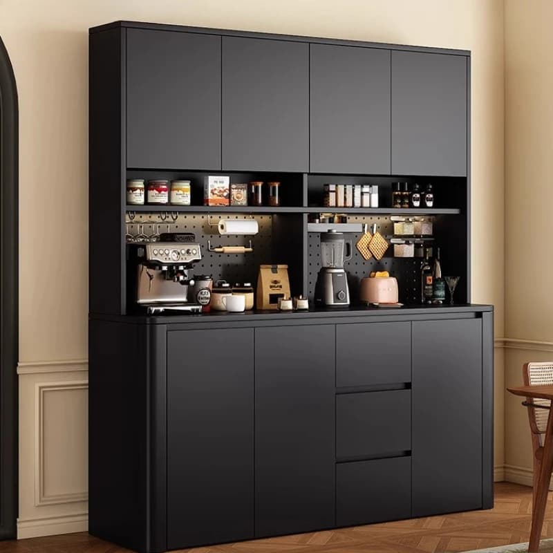 Mobili da bar per mensa per la casa Armadietto da bar per soggiorno Vinoteca di lusso Vinoteca Wine Cooler Vitrina Vetrine in vetro Drankkast