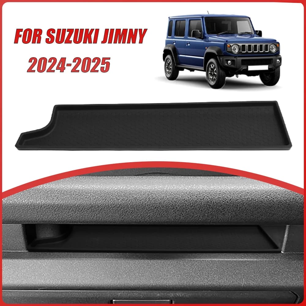 Tappetino protettivo per scatola di immagazzinaggio copilota per auto per Suzuki Jimny 2024-2025 Vassoio solo adatto per l'organizzatore di accessori interni del timone destro