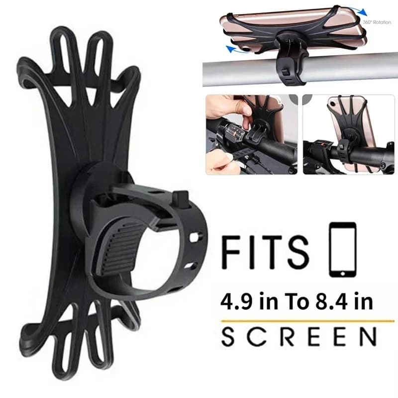 Accessori per passeggino Porta cellulare Porta cellulare Porta cellulare universale girevole a 360° Porta cellulare per dispositivo GPS iPhone