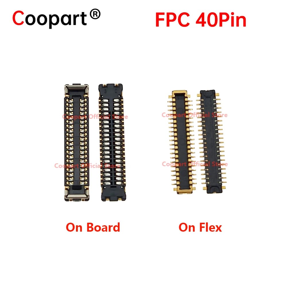 Coopart Display LCD 40pin FPC Connettore Porta Spina per Xiaomi 9 9SE CC9 Mi9 Redmi K20 K20Pro sulla scheda madre/cavo